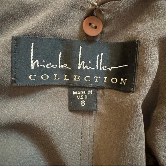 Nicole Miller Brown Midi Dress - Picture 7 of 11